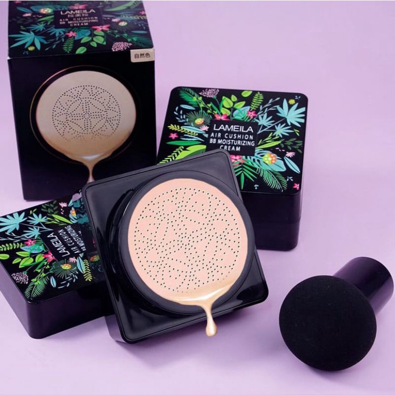 PROMO!! LAMEILA BB CUSHION / BB MOISTURIZING CREAM KEPALA JAMUR 3039