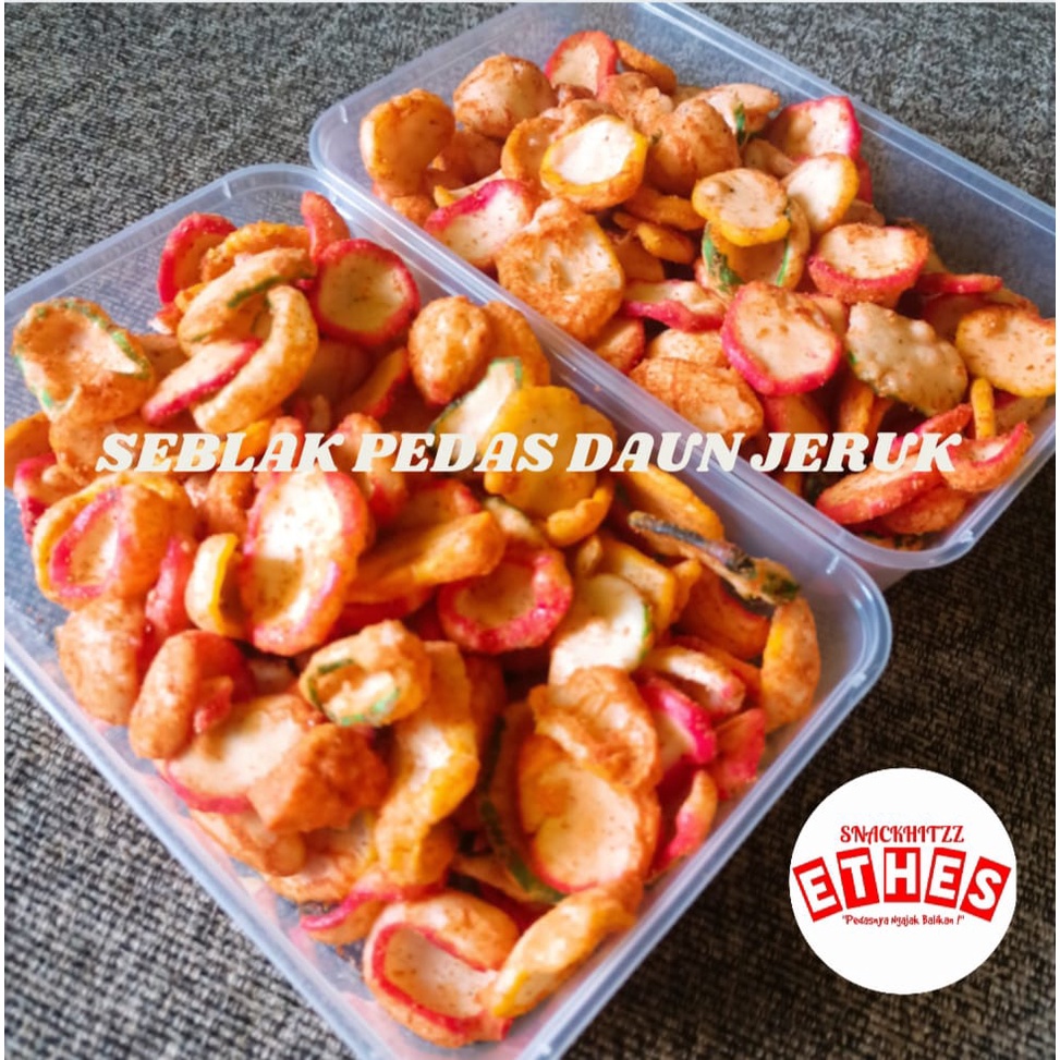 

SEBLAK KERING PEDAS DAUN JERUK BOX 120 GR