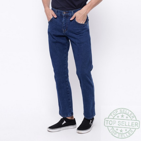 (Celana Murah) Edwin Celana Jeans Reguler Fit Pria Panjang Blue Vegas 03 - Biru, 29 |DXT