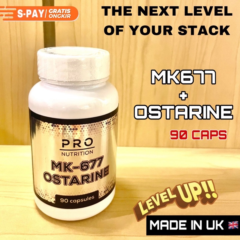 MK677 + OSTARINE STACK PRO NUTRITION 90 CAPS SARM UK HGH MK2866 SARMS