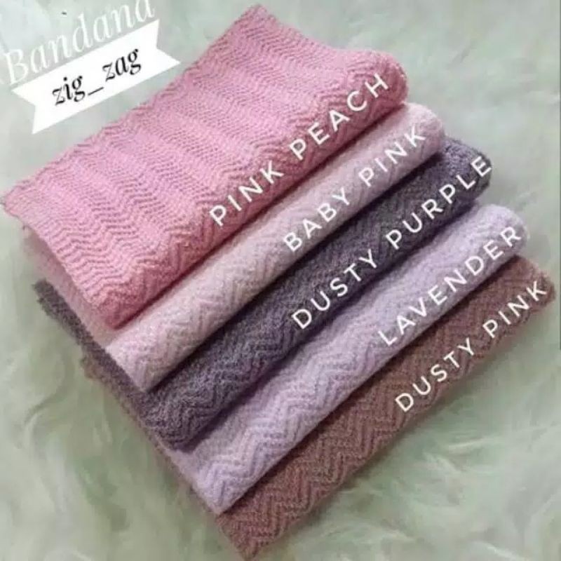 Inner Zigzag Series Premium / Inner Hijab Premium / Inner Knit Hijab Premium / Inner Hijab Rajut / Bandana Rajut Premium