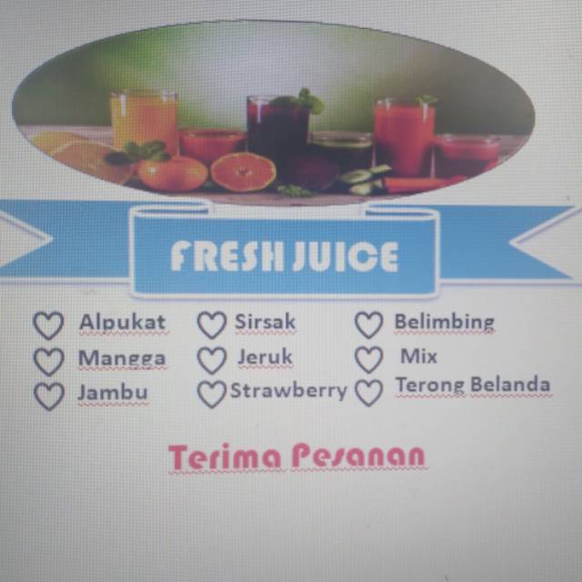 

Fresh juice @7rb
