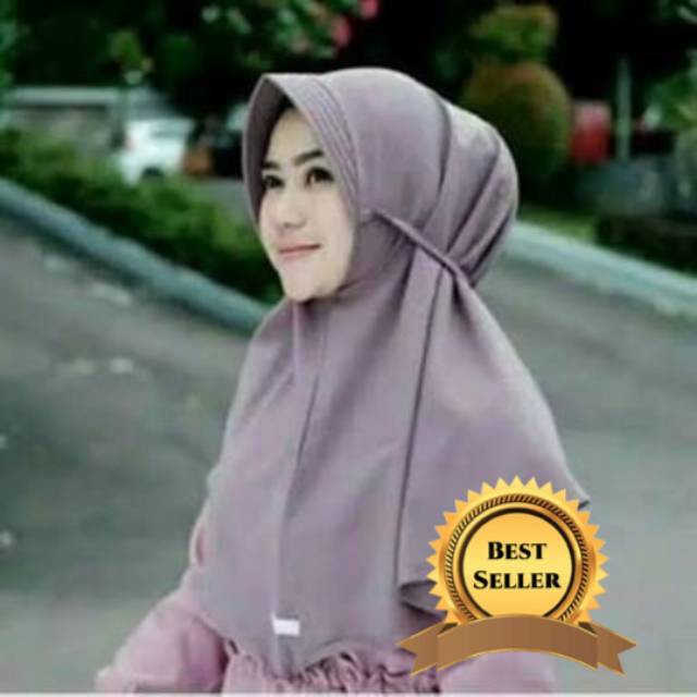 KHIMAR simpel pet tali KHIMAR TALI JILBAB KHIMAR TERBARU 2018