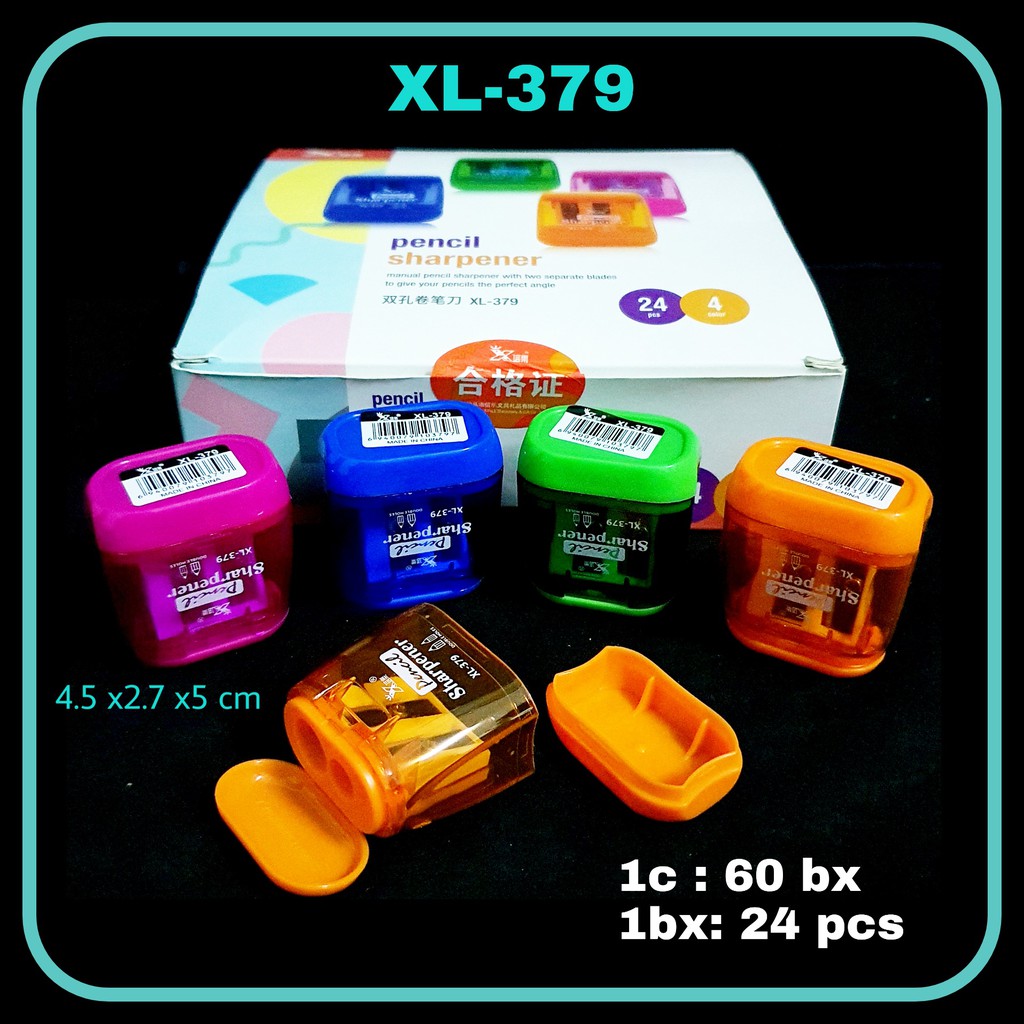 

ILP Rautan Pensil XL-379 / Rautan / Serutan Pensil / Serutan
