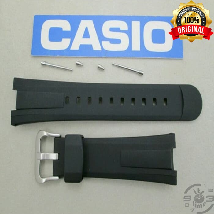 Tali Jam Tangan Casio Edifice Karet Rubber Strap Pen Jam Tangan Original / Casio Edifice EF 305 1A