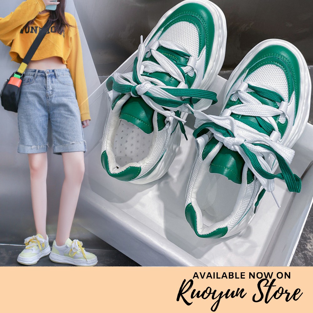 RYS - Albedo Bonds Sneaker Wanita Fashion Casual - Ori Import