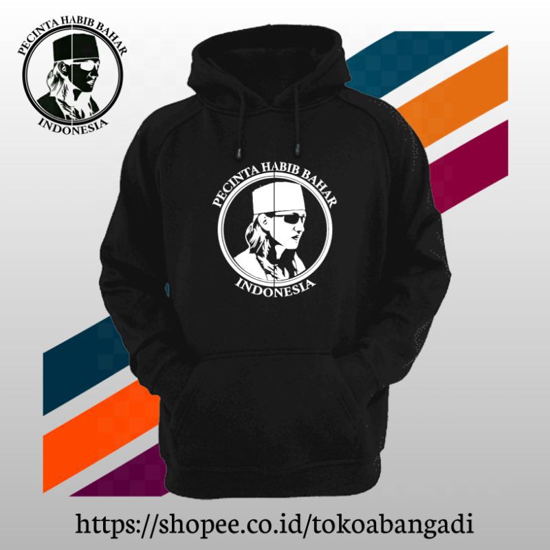 Jaket Hoddie Pecinta Habib Bahar Indonesia