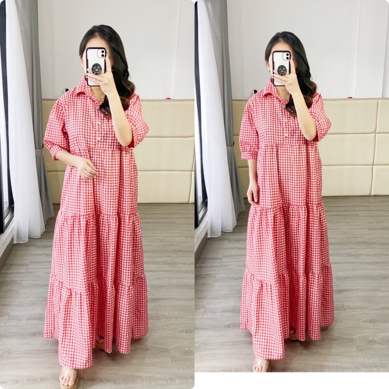 real pic maxi busui friendly / maxi fashion wanita / maxi kotak