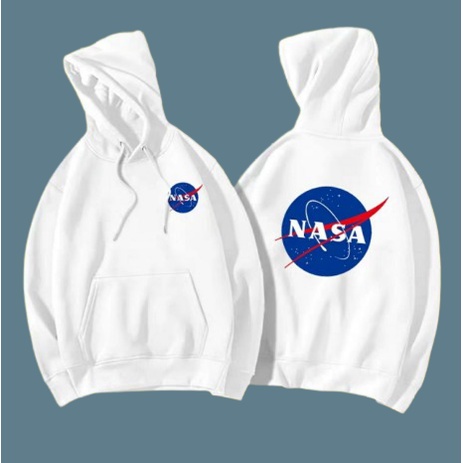 Sweater Hoodie NASA H&amp;M Premium Quality Fleece Tebal / Jaket NASA H&amp;M Terlaris