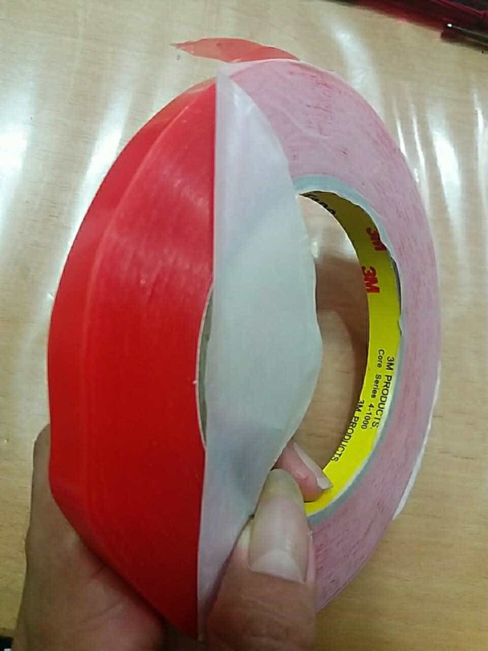 

Double Tape 3M Merah 1.0 Cm