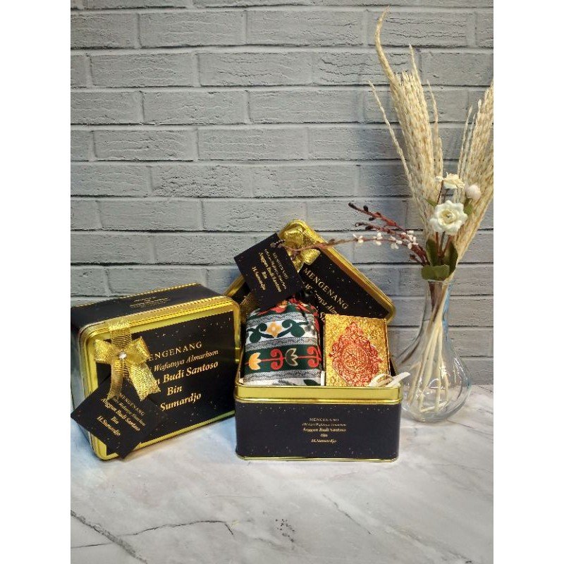 

souvenir pengajian/40 harian/7 bulanan/siraman/hampers custom