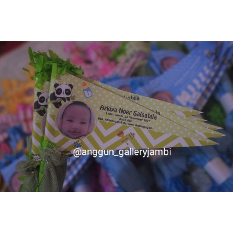 Bendera Aqiqah karakter