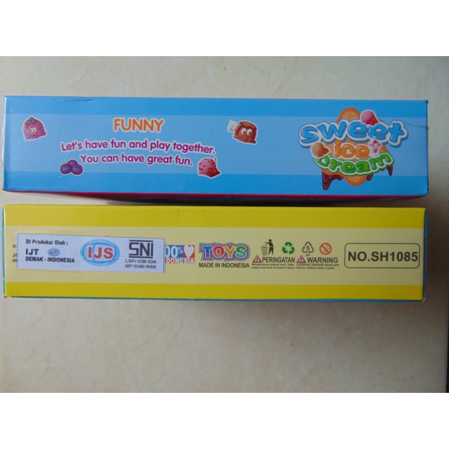 Mainan Sweet Ice Cream Set DIY SH-1085