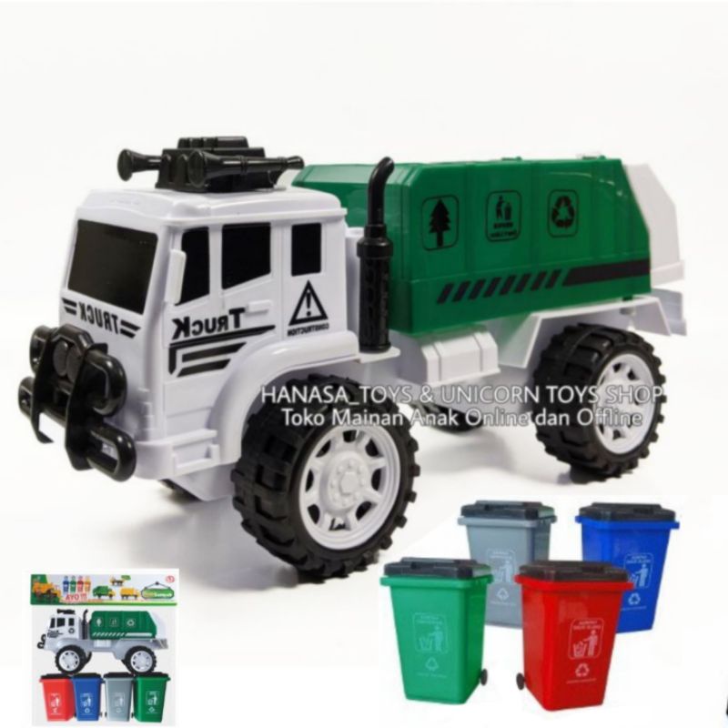 Truk Sampah Besar Mainan Mobil - Mobilan