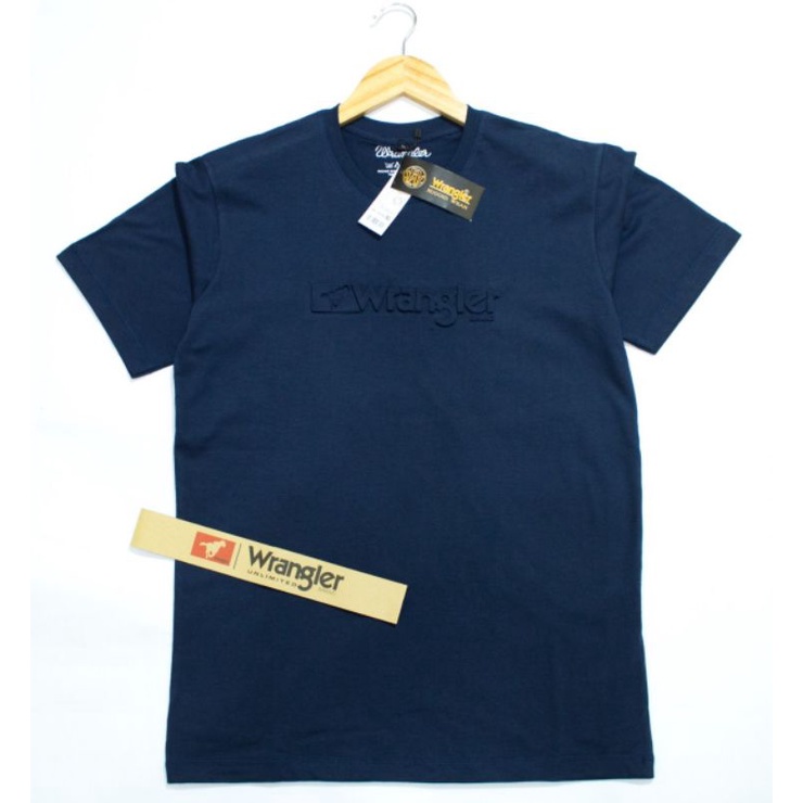 Kaos Wrangler Embos sablon timbul /WranglerTshirt /Kaos wrangler Pria /Kaos Distro