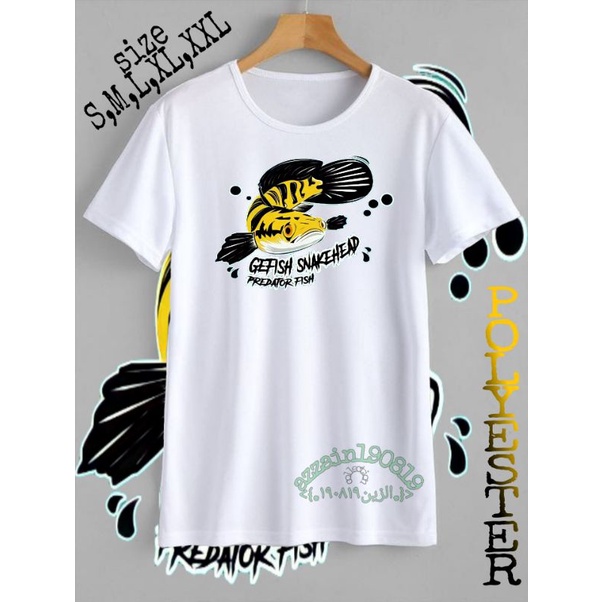 kaos anak channa snakehead/andrao/stewarti/limbata/auranti/maru/pulchra/blue pulchra/barca/marulioid