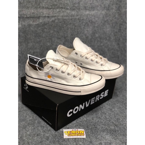 OBRAL SEPATU CONVERS3 70S LOW PEACE MINUS ONE CREAM WHAITE (IMPORT)