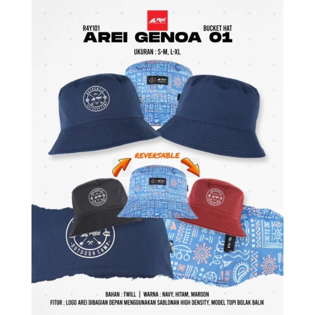 Topi buckeT arei original