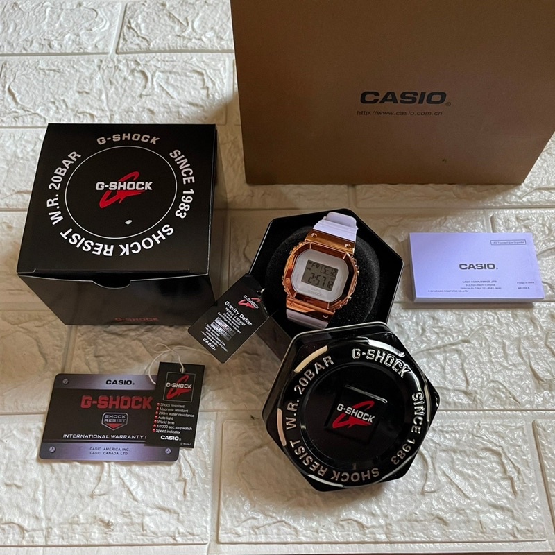 JAM TANGAN G SHOCK DIGITAL GM5600 FULLSET