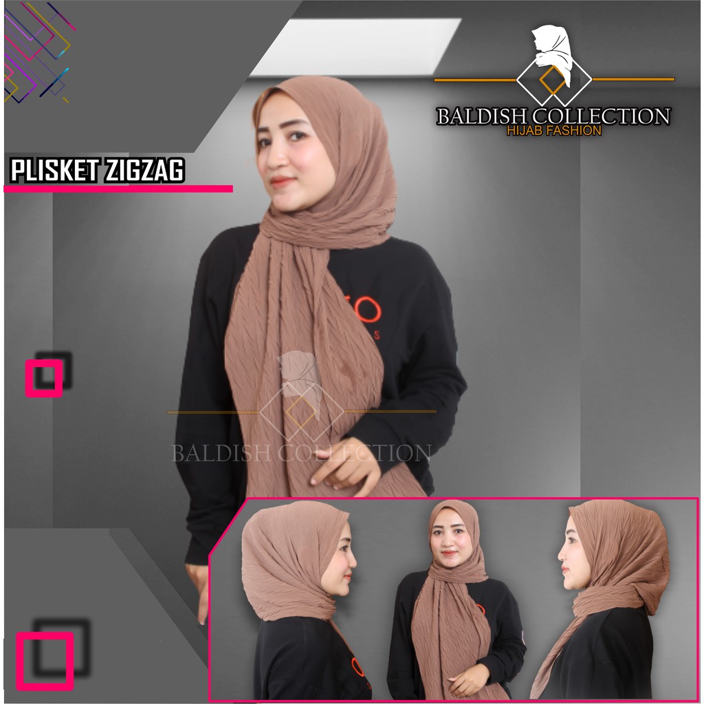 Pashmina Plisket ZigZag