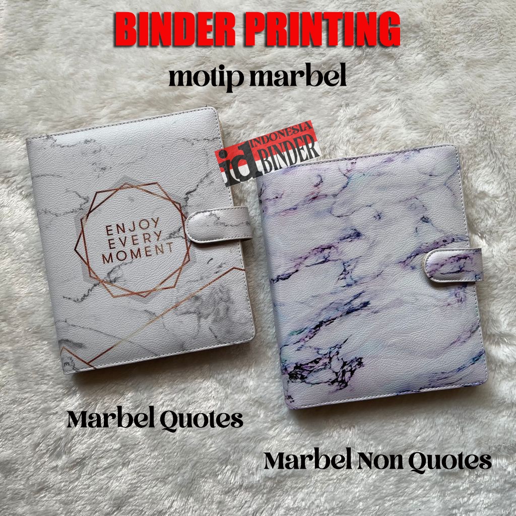 

BINDER PRINTING MOTIP MARBEL QUOTES SERIES A5 & B5