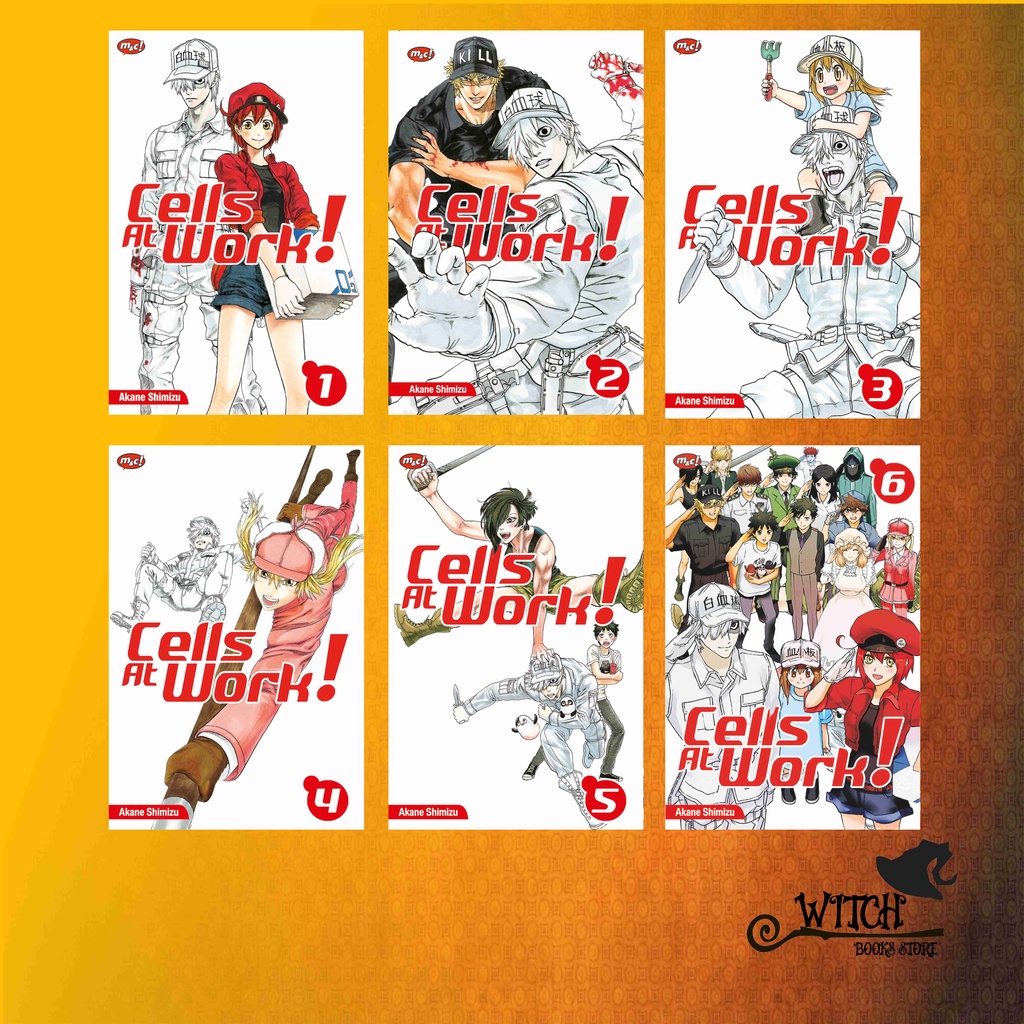 Komik Manga Cells at Work (Cabutan/ Eceran)