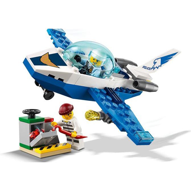 Cantik Lego Original City 60206 Jet Patrol - Mainan Anak Edukasi Lego Pesawat Diskon