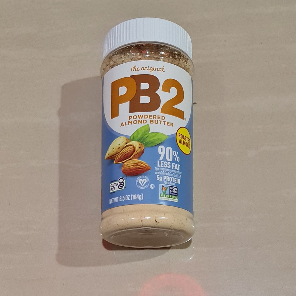 PB2 Powdered Almond Butter 90% Less Fat 184 Gram