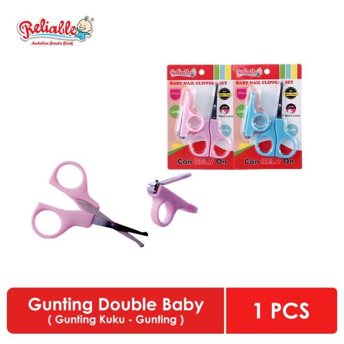 Reliable Gunting Double FREE Gunting Kuku Bayi