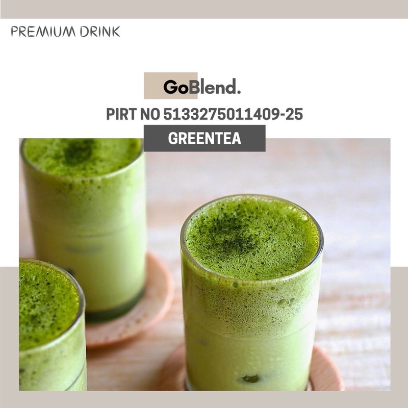 

Bubuk Minuman Green Tea Matcha 1kg / bubuk minuman rasa green tea 1kg / green tea powder 1kg