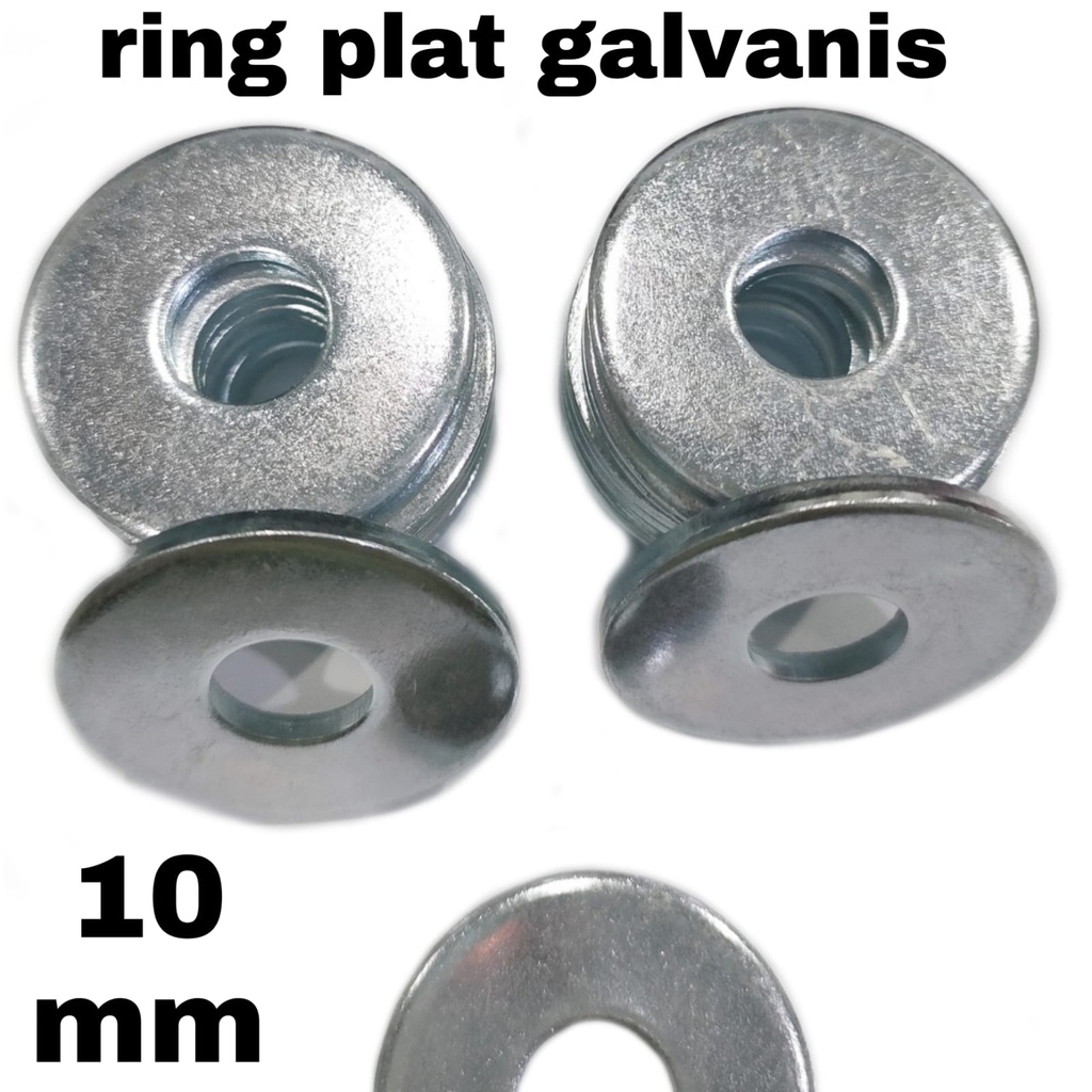 Ring plat 10 mm lebar &amp; tebal galvanish