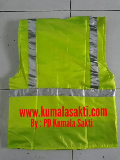 Rompi Proyek Parasit Hijau-Rompi Parkir-Rompi Safety-Rompi Vest-Rompi Lapangan-Rompi Jaring-Kaos Security-Masker