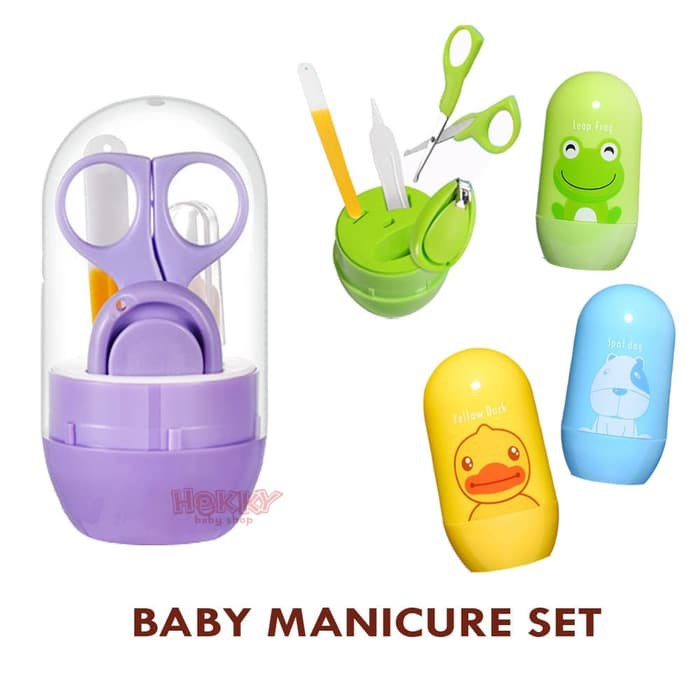 HK Gunting Kuku Bayi Baby Nail Clipper Care Set Manicure Set