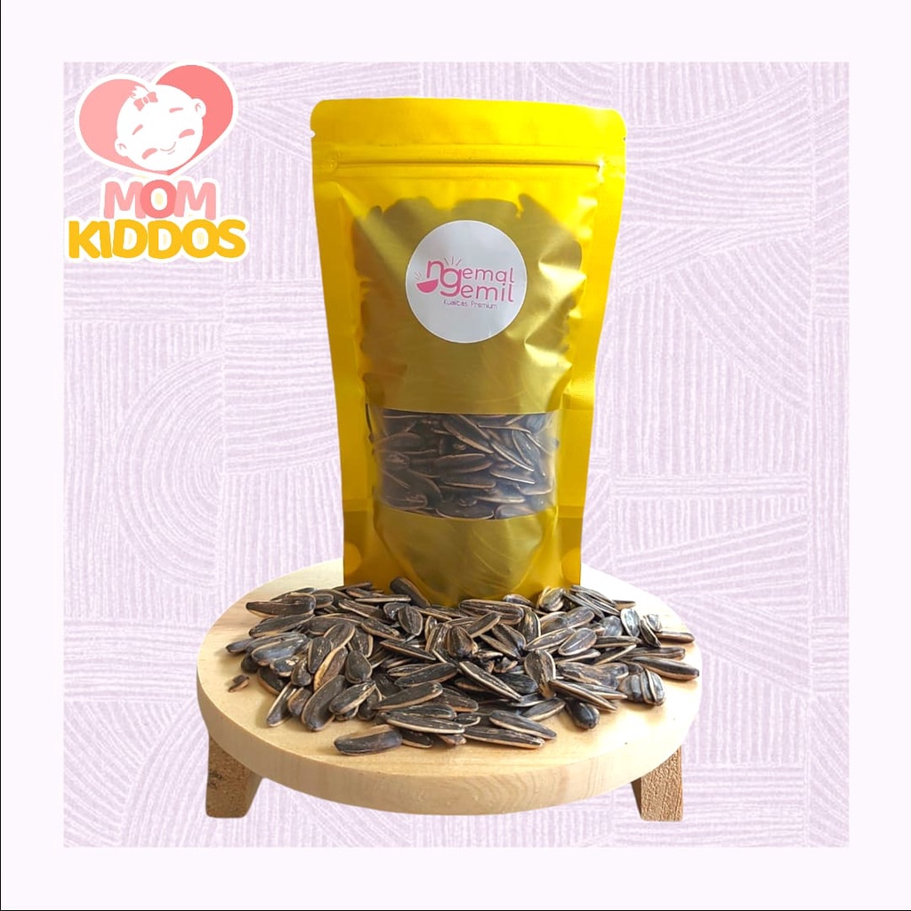 

Cemilan Kuaci Biji Bunga Matahari Premium Kuaci (Harga Perbungkus)