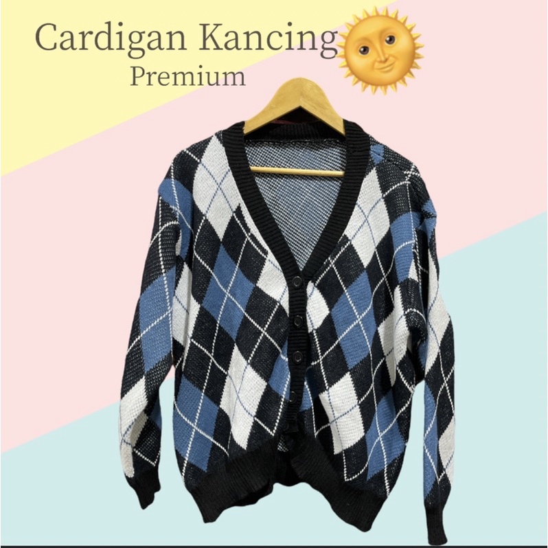 CARDIGAN SWEATER KANCING VALENCIA