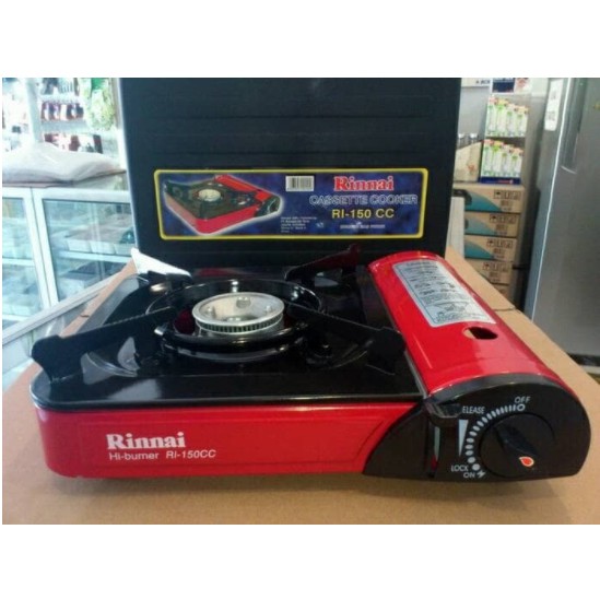 Rinnai Kompor Gas Portable RI 150CC Kompor Gas Piknik RI-150 CC