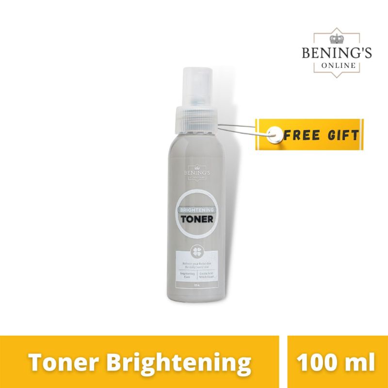 BENINGS SKINCARE BY DR.OKY PRATAMA PAKET BRIGHTENING (BENINGS CLINIC) BENING PAKET PENCERAH DAN GLOWING-BRIGHT TONER