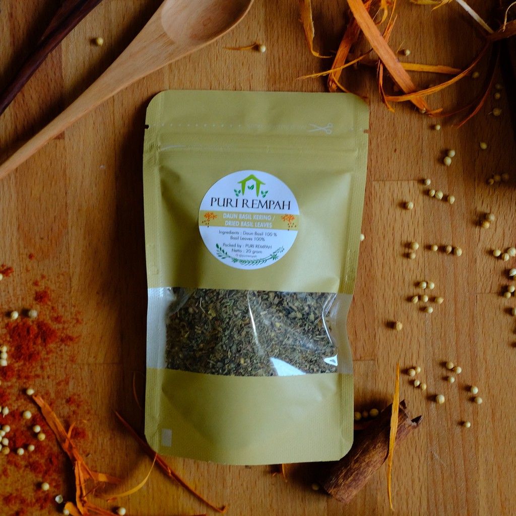 

Daun Basil Kering / Dried Basil Leaves