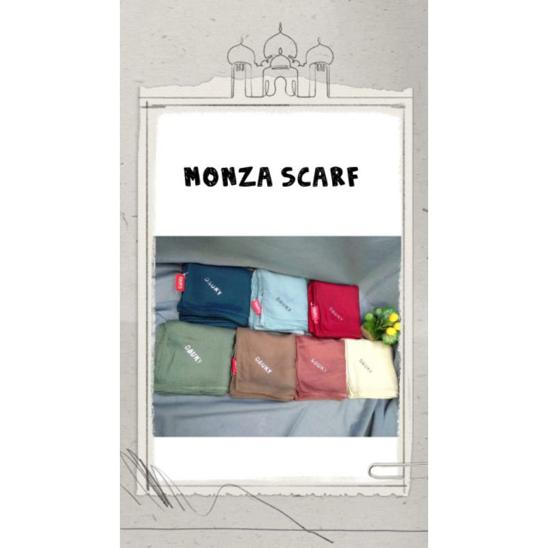 Kerudung polos dauky elzatta