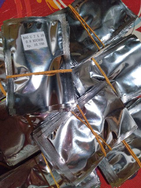 Cod Kemasan Doff Metalized Praktis 50 Pcs Murah Meriah / Kemasan Saset