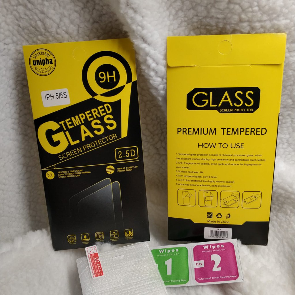 Original Unipha tempered glass 9H Hardness Tempered Glass