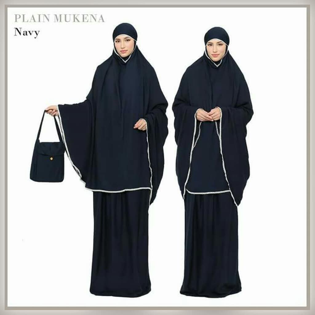 MUKENA POLOS HYGET RENDA / MUKENA POLOS DEWASA BAHAN HYGET