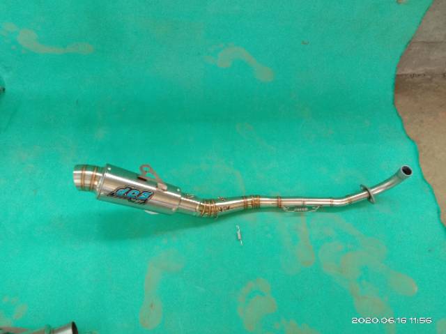 KNALPOT DOS BEBEK NETRAL VEGA JUPITER Z KHARISMA SUPRA C70 SHOGUN