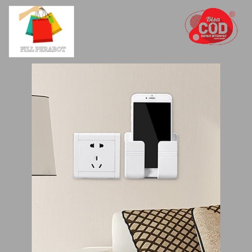 Rak HP Dinding Hanger Holder Charger Tembok Tempat Handphone Remote / AKSESORIS HP RAK GANTUNG HP RE