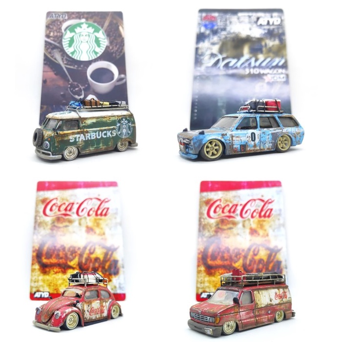 Custom Diecast Mobil Motor Rusty Karat