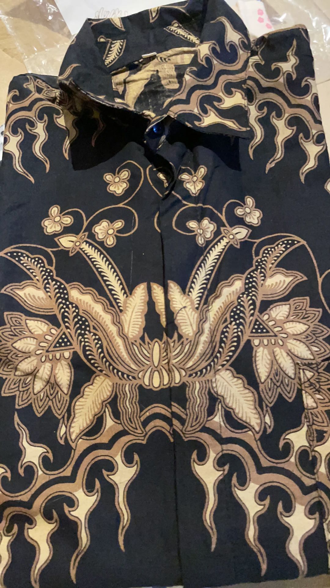 Kemeja Batik Lengan Panjang Size M L Xl Xxl Xxxl