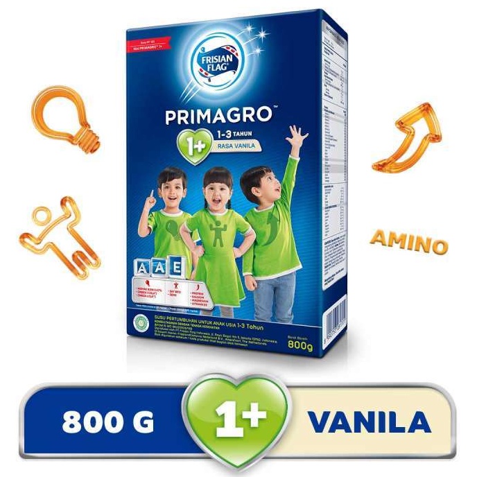 Frisian flag 1-3 tahun Rasa Madu / Vanila 750gr PRIMAGRO