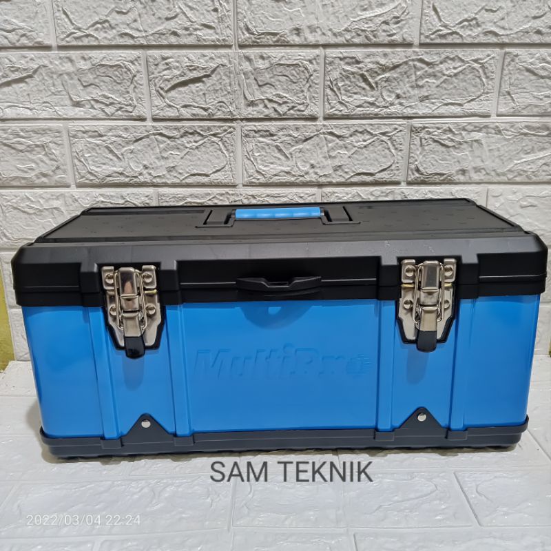 Tool Box Plastik dg body metal / wadah perkakas Multipro 19" Banjarmasin