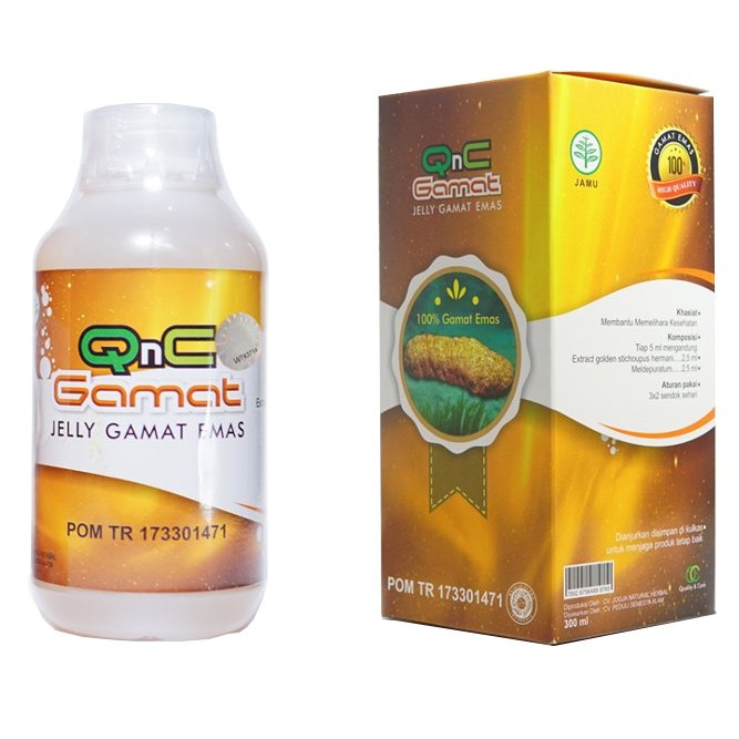 Qnc Jelly Gamat - Suplemen solusi alternatif untuk Tumor dan Kanker