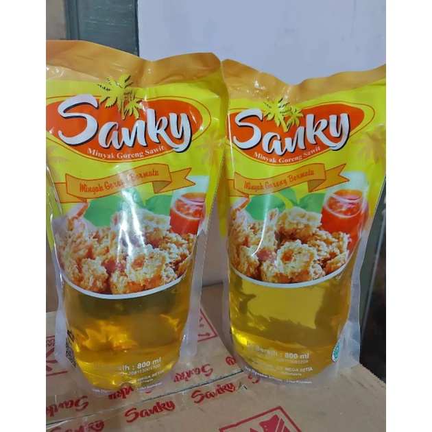 

Minyak Sanky 800ml Pouch